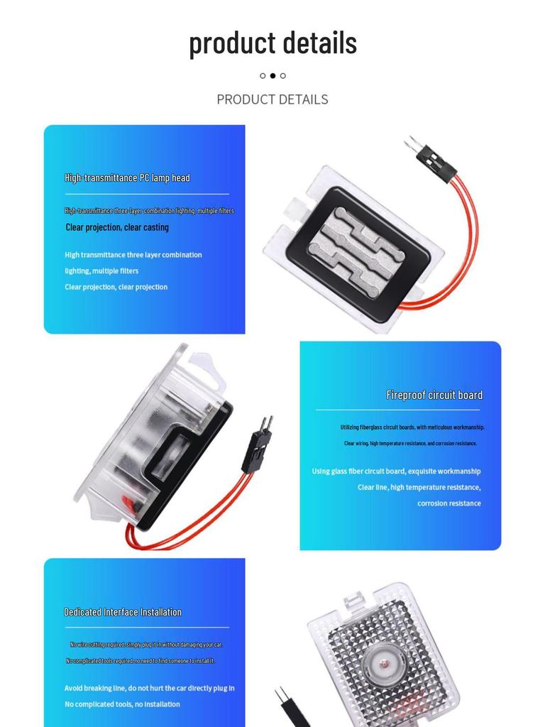 SU7 YU7 Car Door Welcome Light: Pro MAX Projection Sensor Accessory