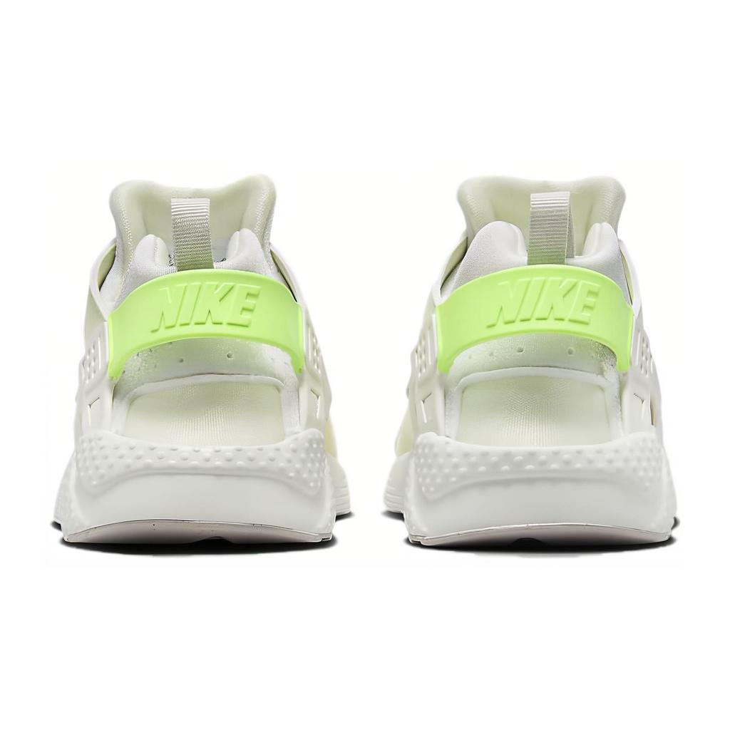 Nike Huarache Run 2.0 GS Vert Marin Explosion Citron Chaussures de Sport pour Enfants Crème Minerai de Fer Clair Blanc Sommet FV5603-003