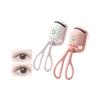 Portable Electric Heated Eyelash Curler - Long-Lasting, Rechargeable for Perfect Styling