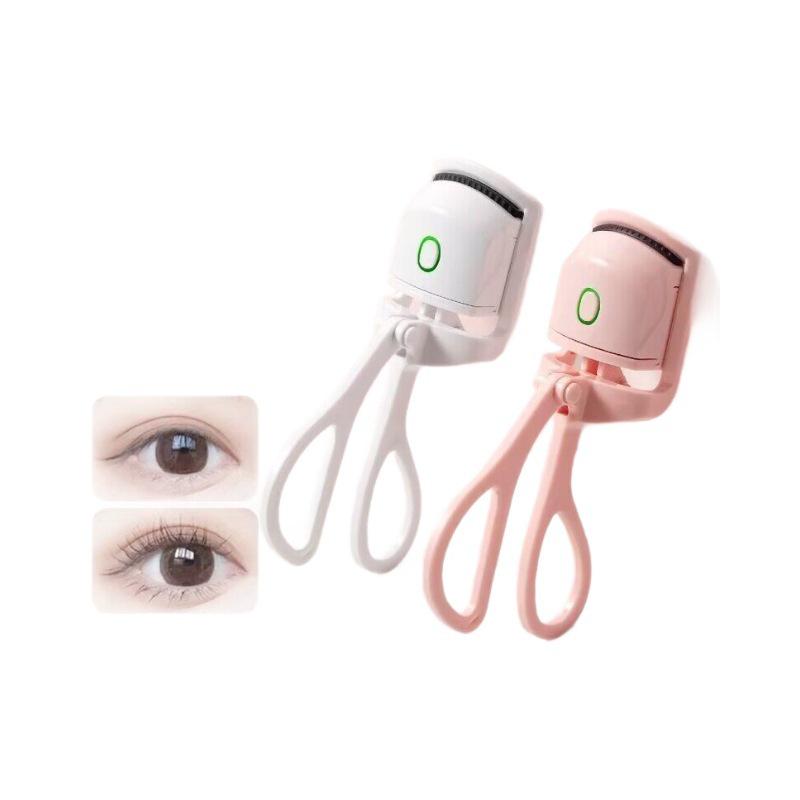 Portable Electric Heated Eyelash Curler - Long-Lasting, Rechargeable for Perfect Styling