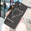 Formel 1 F1 Rennstrecke Stoßstange Handyhülle Für iPhone 11 12 13 14 15 16 Pro X XR XS Max Plus Rückabdeckung