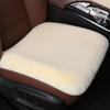 Auto Sitzbezug Kissen Winter Warm Plüsch Flauschigen Auto Sitz Vorne Hinten Wolle Pelz Capes Kissen Set Baumwolle Pad auto
