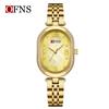 Ofns 1575 Luxury Exquisite Quartz Women's Full Steel Waterproof Diamond Inlaid Watch