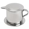 New 5.5 X 6.5cm Size Portable Stainless Steel Coffee Drip Filter For Home Traveling