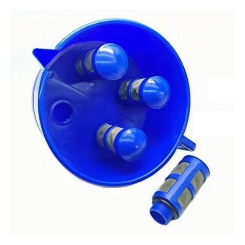 Imbuto per Carburante per Automobile, Filtro Gas Portatile per Auto, Separatore Olio Acqua per Rifornimento con Rete Filtrante