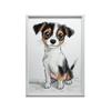 Cute Jack Russell Terrier - Poster for Children Cute Jack Russell Terrier - Poster for Children, 30X40 Cm, Unframed, Premium Canvas On Stretcher