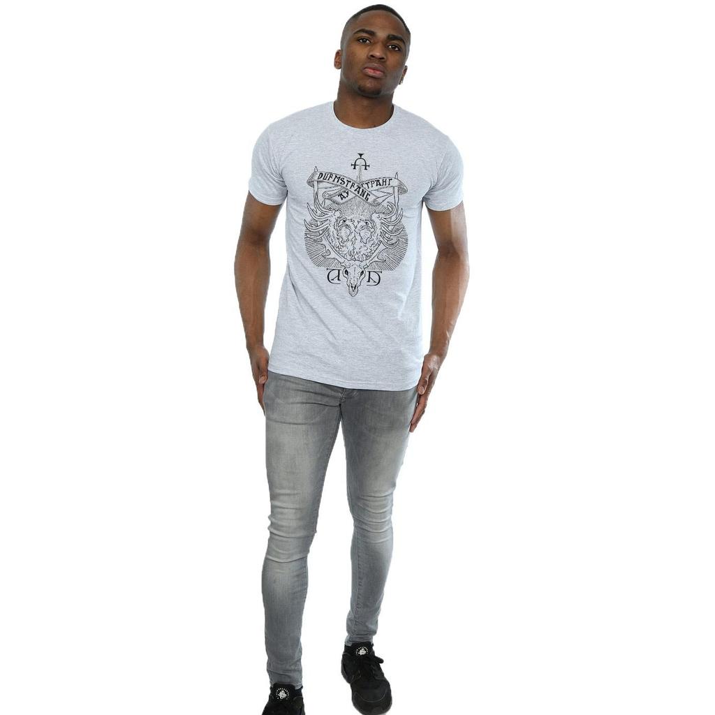 HARRY POTTER Herren-T-Shirt mit Wappen des Durmstrang-Instituts