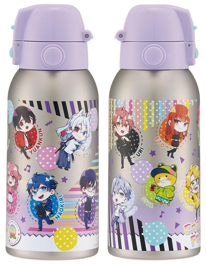 Skater Stainless Steel Water Bottle for Direct Lightweight and Colorful Cooling Sports Water Kids, Drinking, 600ml, Child-Friendly, Peach, 25, Only,