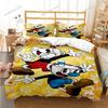 Cute Bubu Duvet Case Pillowcase Bedding Set, Comfortable Breathable Sheet, Single, King, Queen, Luxury Birthday Gift