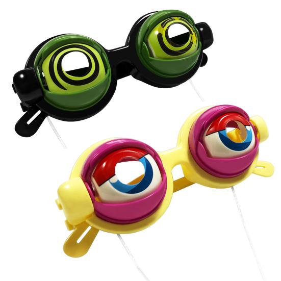 Winking Eyes Glasses Funny Novelty Booth Prop for Blinking Glasses Prank Photo Parties Performances Events