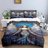 Exquisite Angel Wings Printed Bedding Sets Exquisite Set Duvet Cover Bed Comforter Set Bedding Set Luxury Birthday Gift