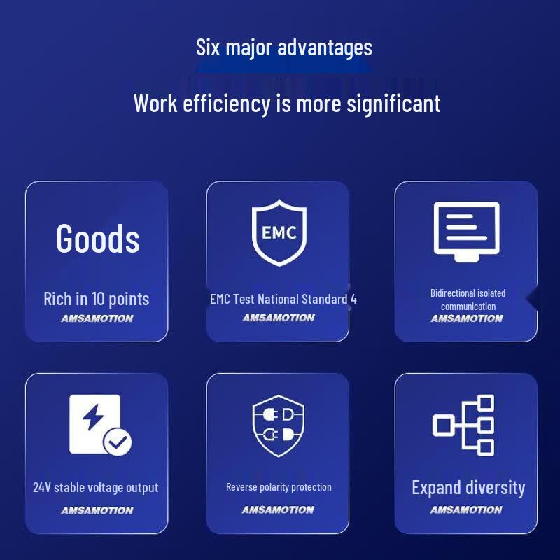 Aimoxun RS485 High-Precision Distributed I/O Module