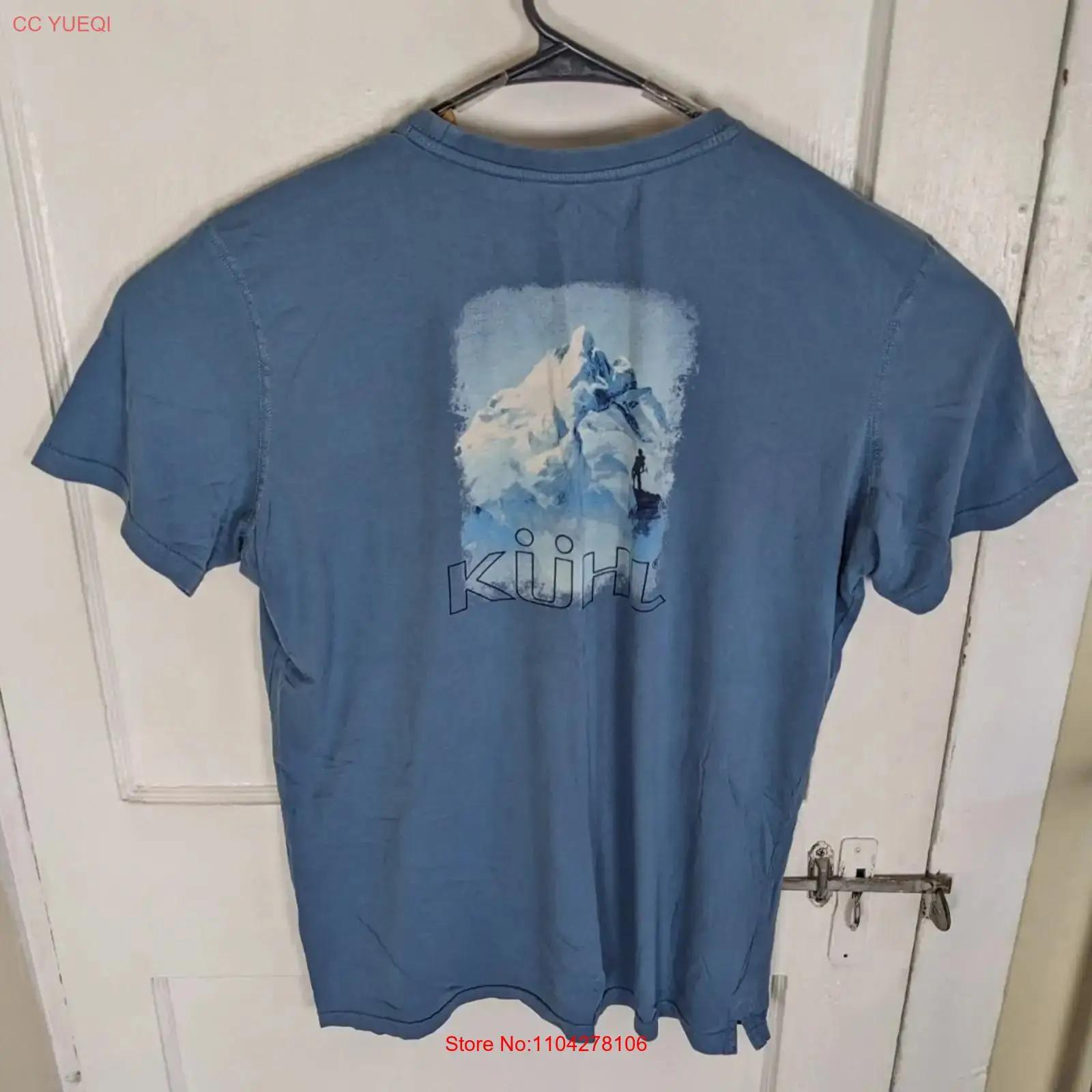 

Kuhl Wildfibre Pocket T Shirt Mountain Men L Organic Slate Blue Hiking vintage Washed Slightly homme Versatile Stretched Soft S разноцветный