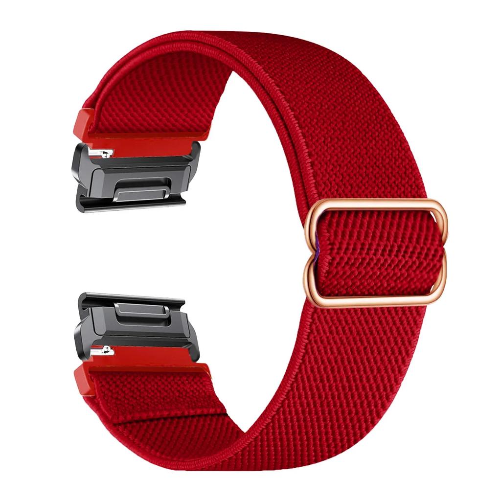 Elastyczny pleciony nylonowy pasek pętla do Garmin 22 26mm Fenix 7 7X 6X 6 Pro 5 5s 5X Plus 3HR 945 Epix Gen 2 Enduro Quickfit