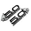 2Pcs New 3D Metal 5.0 Coyote Mach Logo Badge Emblem Decals Sticker For Mustang Dark Horse Shelby GT GT350 GT500 Accessories