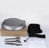 Metal Camping Plate with 3 PCS Suit Integrated Tableware Titanium Plate BBQ Plates Camping Plates
