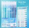 Languo 198/9 Colors Morandi Colorful Gel Pen Student Note Marker Painting Graffiti Color Pen Stationery Office School Supplies