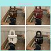Pu Mini Tote Bag With Zipper Closure For Daily Use