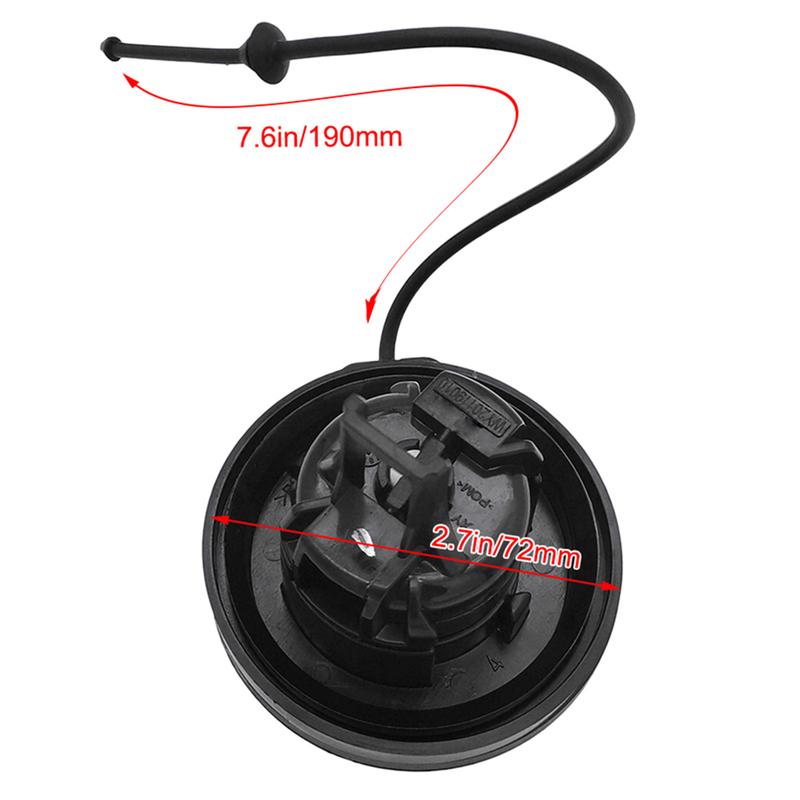 9677550480 Oil Gas Fuel Filter Inner Cap Tank Cover For Citroen C5 2014 2015 2016 2017  301 2008 3008