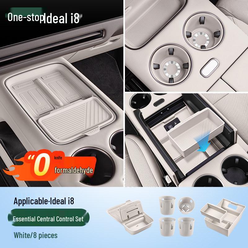 Ideal i6/i8 Front Drain Cup Holder Anti-slip Pad Car Interior Decoration Accessory