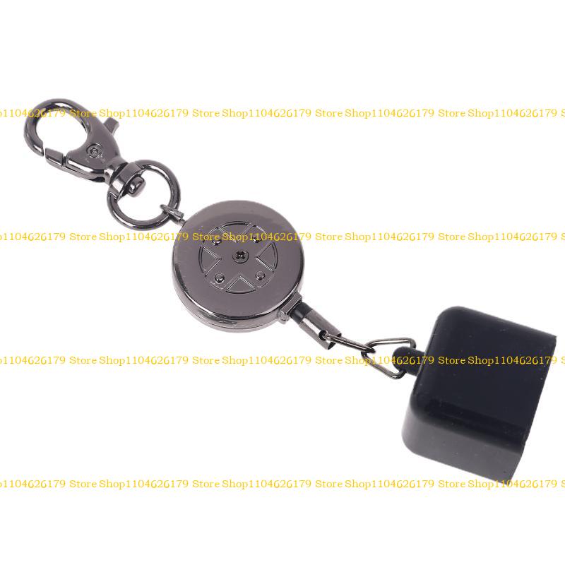 A1A2 Tragbarer Einziehbarer Billard Snooker Pool Queue Kreidehalter Zeichenschlüssel Kette