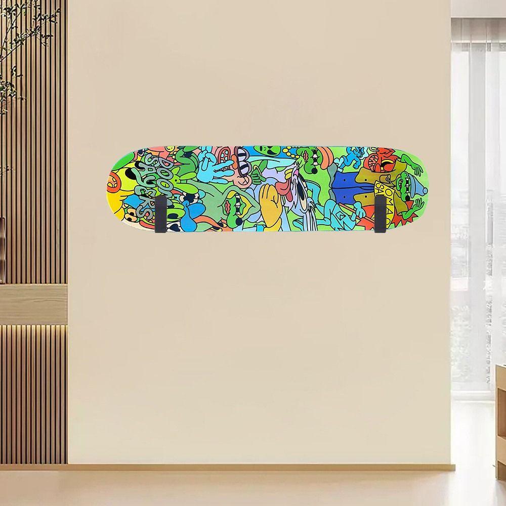 1/2Pcs Wall Mount Clips Snowboard Storage Hook Home Garage Surfboard Holders Durable Wall Hanger