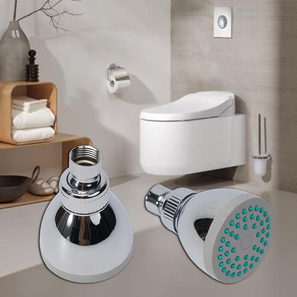 Soffione Doccia Regolabile Bagno Alta Pressione Leggero