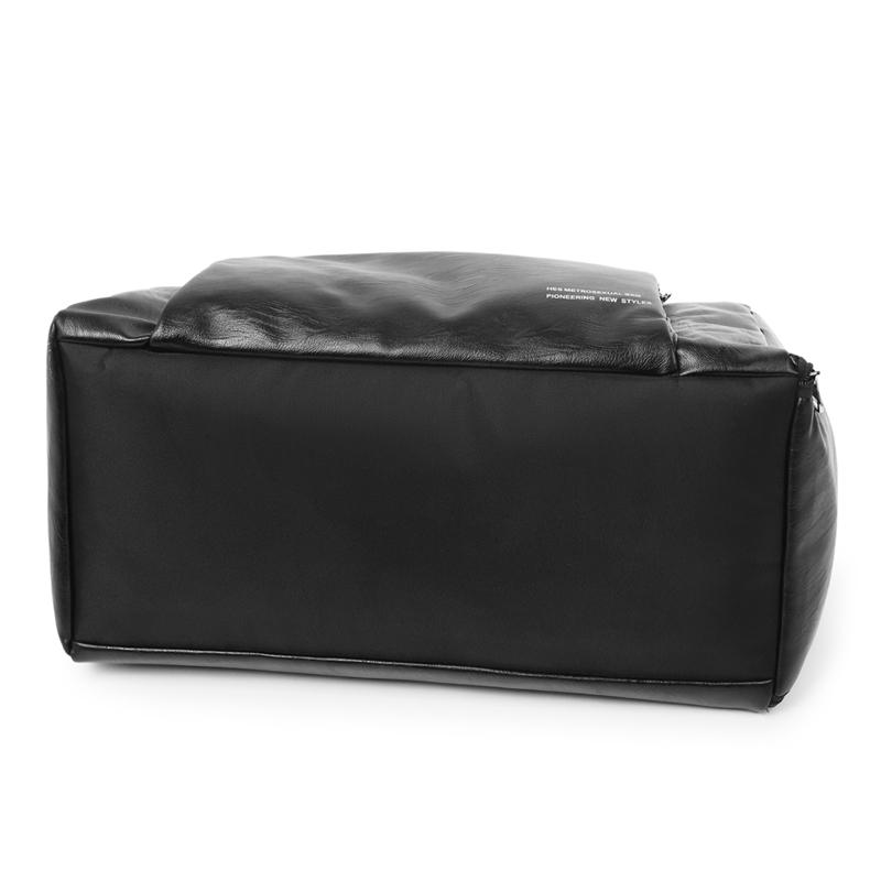 Fitness Bag Sports Yoga Swimming Bag PU Large Capacity Shoulder Portable Short Travel Bag