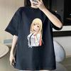 Anime Marin Kitagawa T-shirt Summer Tees My Dress Up Darling Short Sleeve Fashion Casual Tshirt Oversized T Shirt Tops
