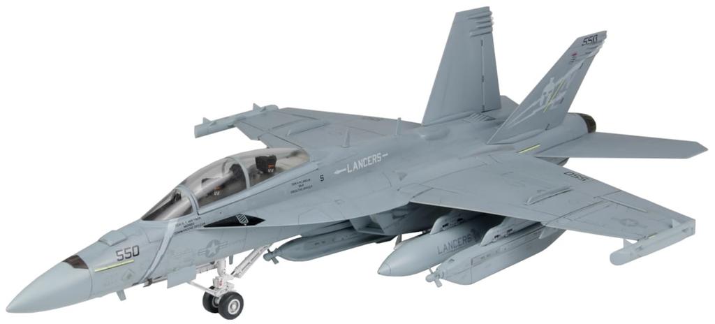 US Navy Electronic Warfare Aircraft Growler Lancers 2020 Low Visibility Plastic Model PLATZ/Italeri 1/48 EA-18G VAQ-131 TPA-29