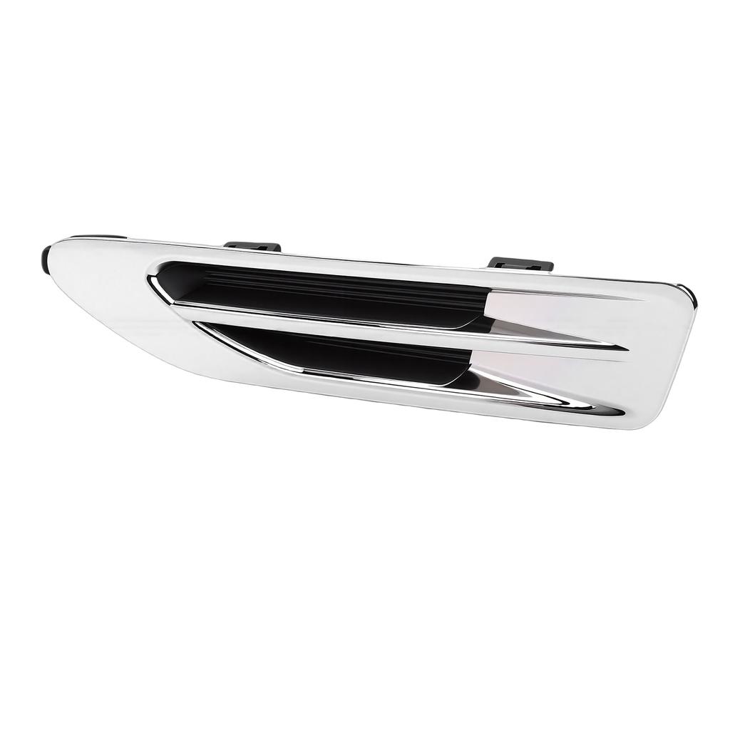 Front Mudguard Side Vent Chrome Replacement for OPTIMA 2016 2018 Air Flow Side Vent Grille Decoration Cover Trim