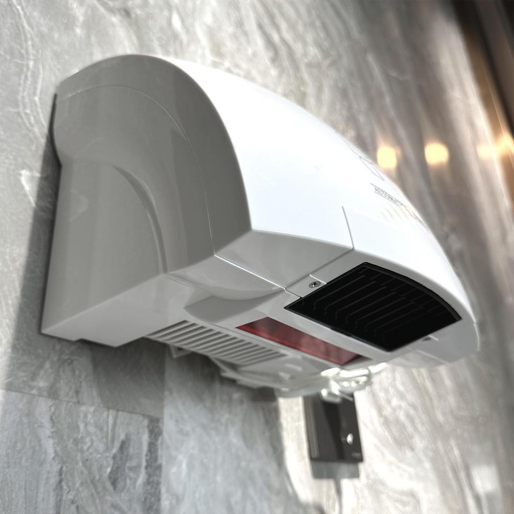 Automatic Electric Hand Dryer Wall Mounted Low Noise Blower for Toilets Cold Wind