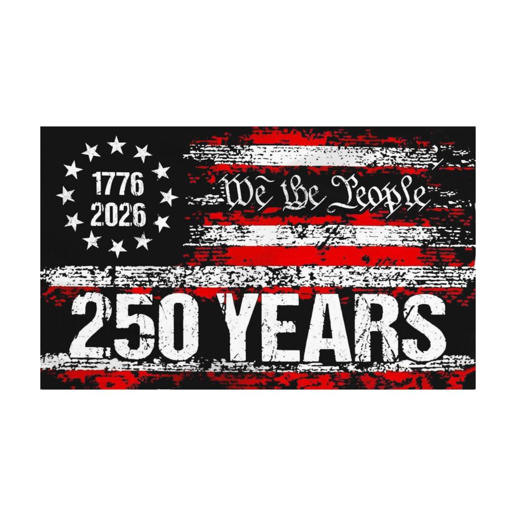 250th Anniversary American Flag Garden Decoration Flag