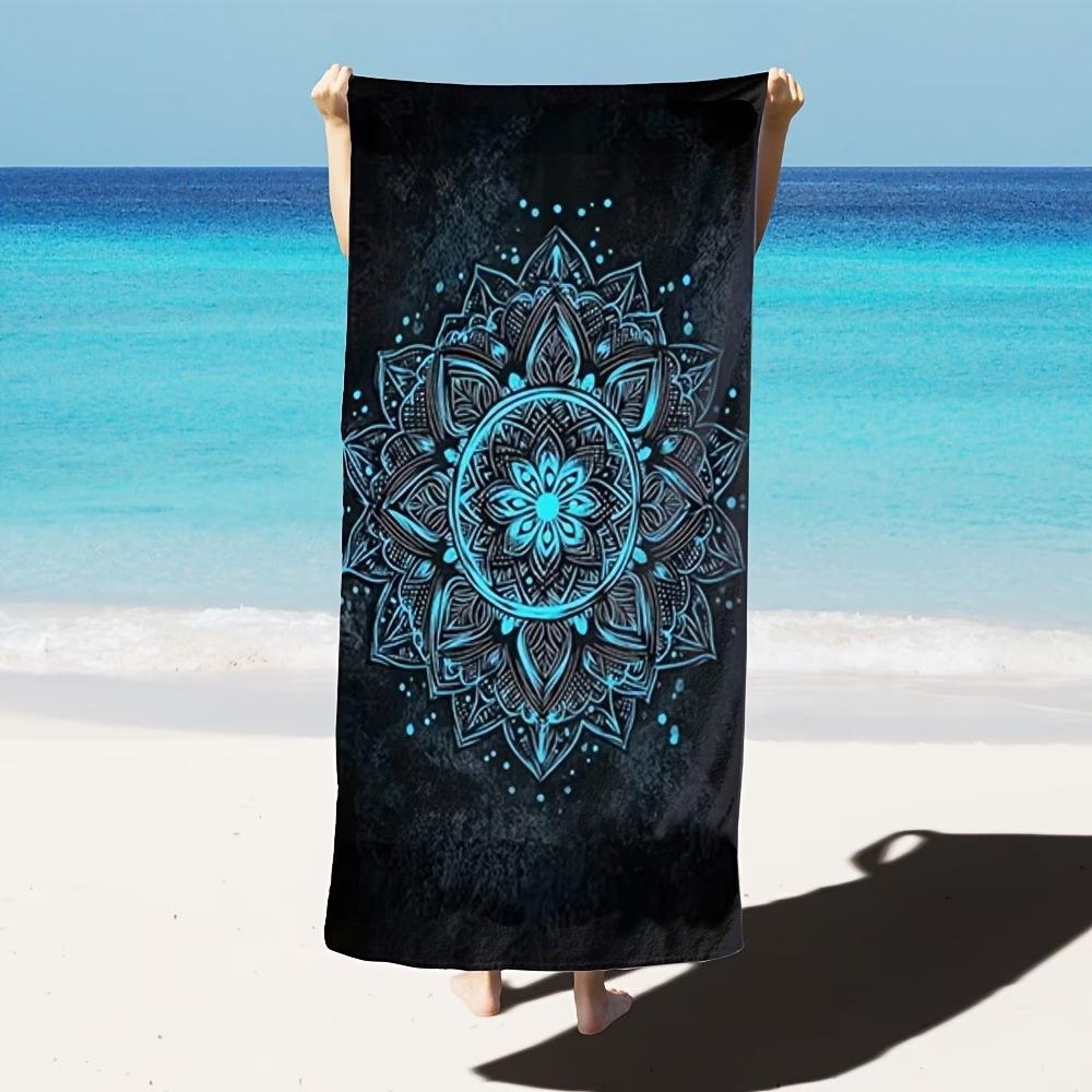 Europe, America, India, Mandala Beach Towels, Popular Microfiber Bath Towels