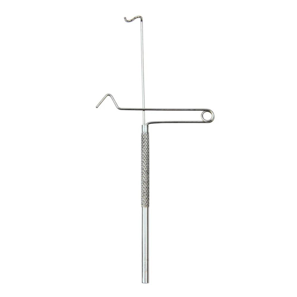 Fly Tying Tools Kit Fly Tying Vise Bobbin Thread Whip Finisher Knotter Bodkin Needle Hackle Plier Fly Fishing Starter Kit