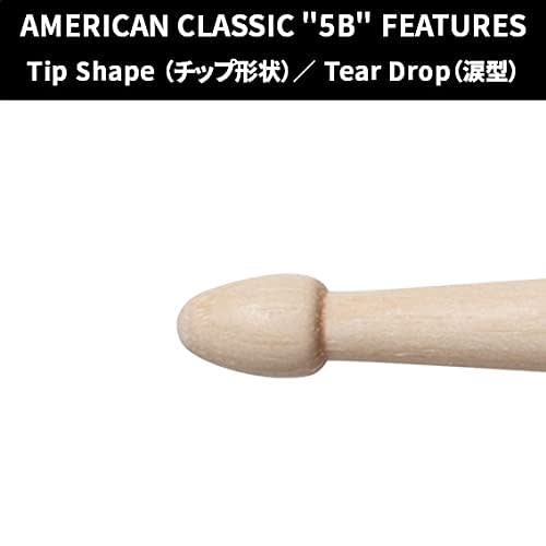 VIC FIRTH AMERICAN CLASSIC (Hickory) Drumsticks VIC-5B