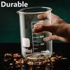 Glass Measuring Cup High Borosilicate Clear Scale Cup Heat-resisting Laboratory Beaker Kitchen Baking 50/100/150/250/500/1000ml