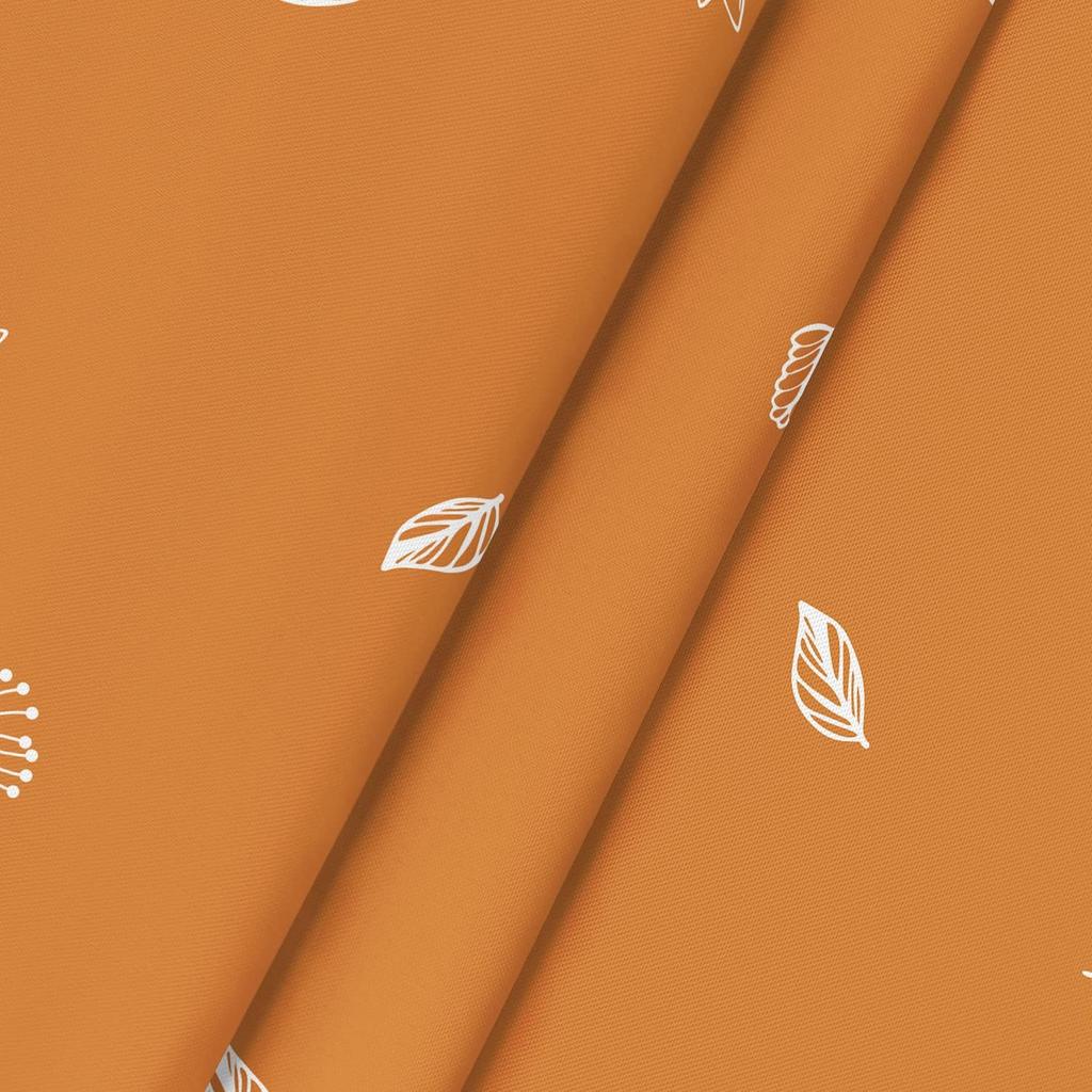 Autumn Thanksgiving Orange Wild Flower Tablecloth Fall Harvest Rectangle Table Cover Farmhouse Holiday Wedding Party Table Decor