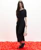 Hawaii Ha Kim [Atelier] Offset Jersey Dress_Black