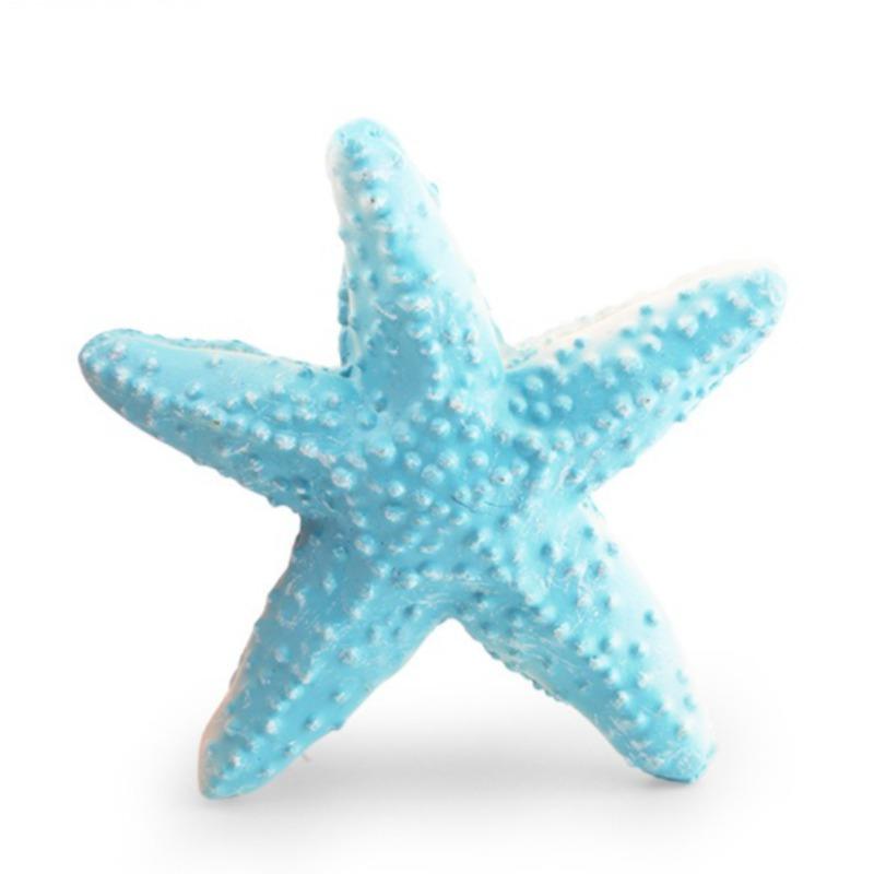 Simulated Jellyfish Fridge Stickers Artificial Marine Animal Models Starfish Sea Anemone Fridge Magnets Children Gifts