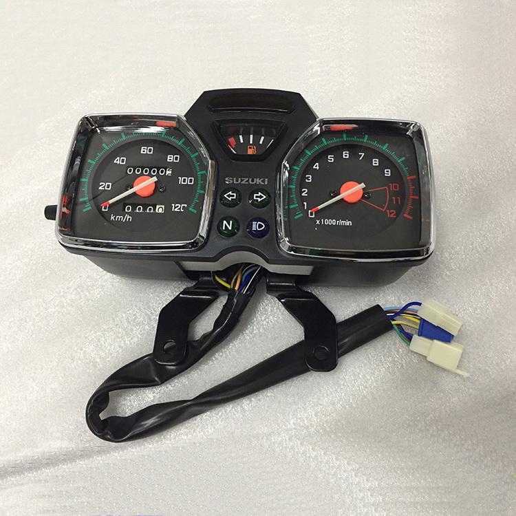 Motorcycle Speedometer for Suzuki Haojue Qingqi Lifan for GS125 HJ125 QS125 QJ125 RPM/Min Speed Meter Clock Instrument K/M Gauge