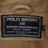 POLO SPORTS made in Japan Stainless collar coat 9 beige Ralph Lauren Women Used
