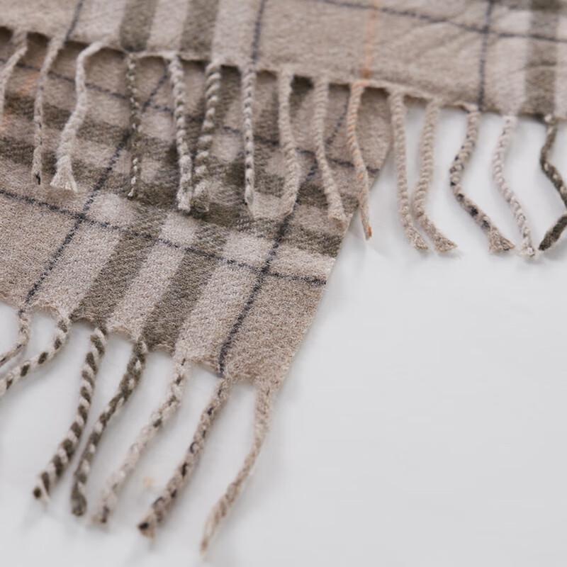 Sichen Cashmere-Feel Plaid Scarf Shawl