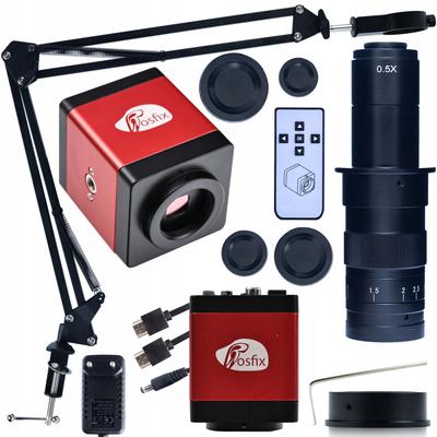 Rosfix Zestaw Kamera Mikroskopowa Draco Pro KMDRP-HDMI-VGA – 2MP | Regulowany Wysięgnik I Obiektyw 180X | Wysoka Jakość Obrazu