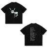 Drake Vintage Raper Print Koszulka Unisex Bawełniana Oversize Okrągły Dekolt Krótki Rękaw Y2K Hip Hop Streetwear Letni Top Casualowy Merch Prezent