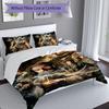 3pcs The Lord of the Rings1 pattern bedding set duvet cover set includes duvet cover &pillowcases, perfect all season bedroom decoration & gift
