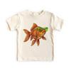 Summer Goldfish Wearing Sunglasses Aquarium Pet Unisex, Adult, Youth T-Shirt