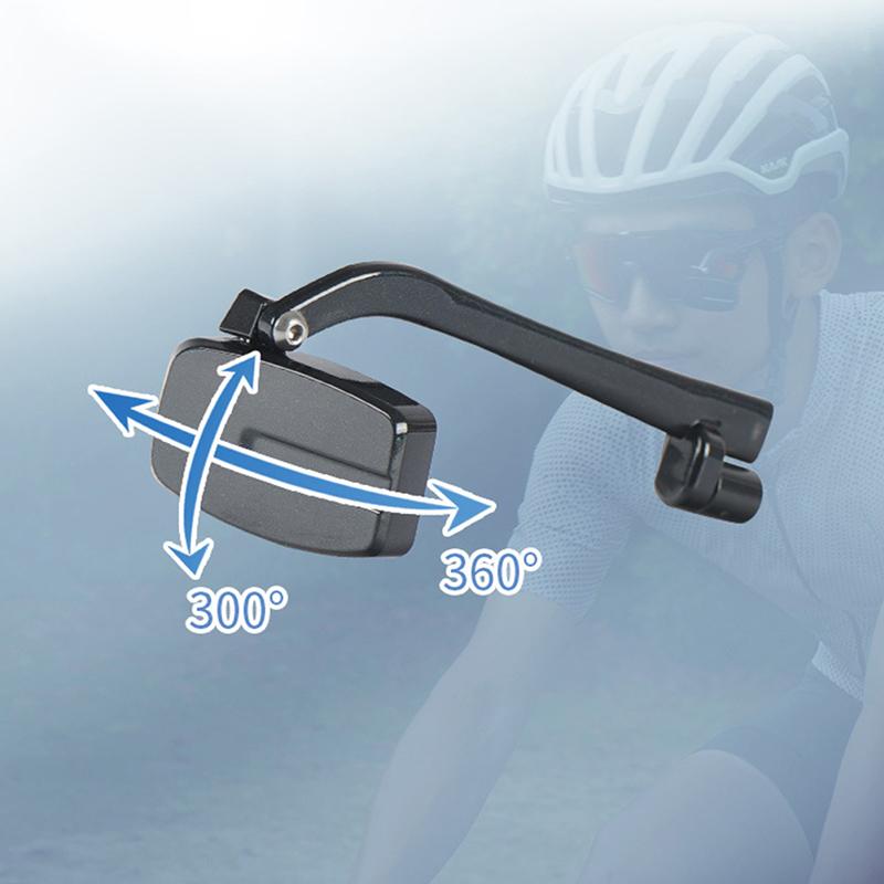 Bike Bicycle Cycling Riding Glasses Rear View Mirror Rearview Adjustment Eyeglas