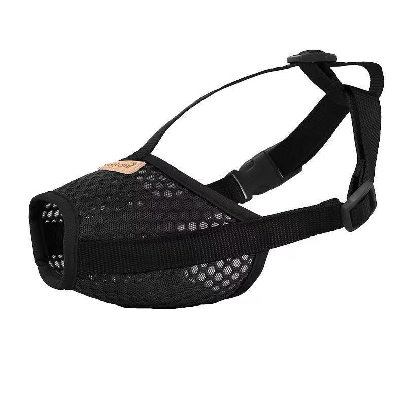 

Fashionable Anti-Bite Barking Muzzle for Small Dogs - Shiba Inu Mouth Cover S (4-10 lbs)