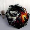 1pc Batman vs Joker: Clash of Titans Umbrella with Plastic Handle,Suitable for All Seasons Travel Outdoor Multi-functional UmbrellaDCS240